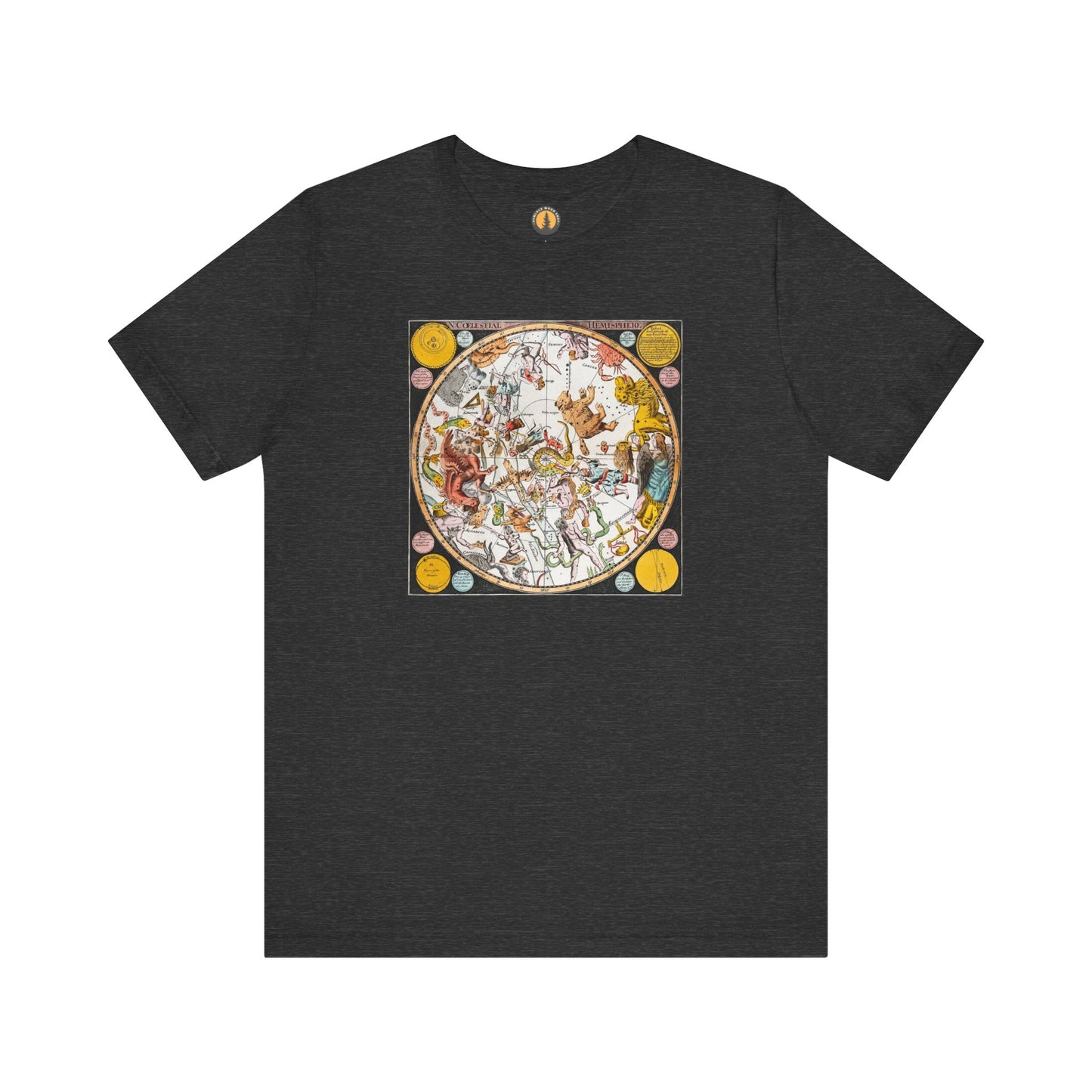 Constellations Vintage Star Map Tee