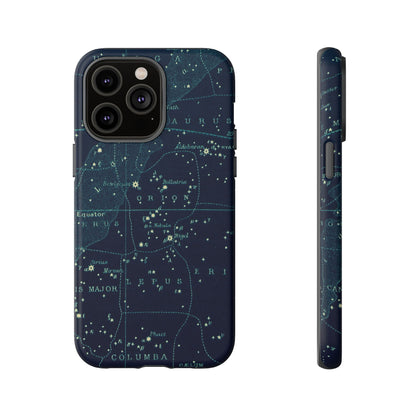 Stargazer Orion iPhone Case | Vintage Constellations Map