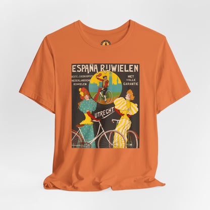 Retro Dutch Bicycle Tee | España Rijwielen Poster (1912)