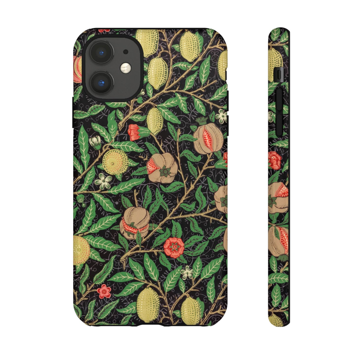 Pomegranate Pattern Antique Arts & Crafts iPhone Case