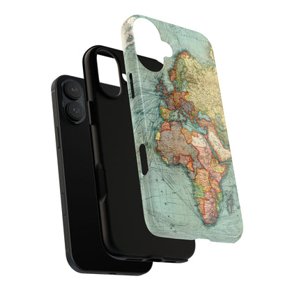 World Map iPhone Case