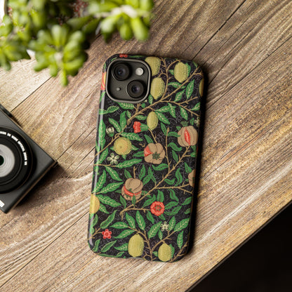 Pomegranate Pattern Antique Arts & Crafts iPhone Case