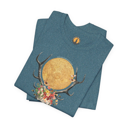 Bohemian Skull & Antlers Tee