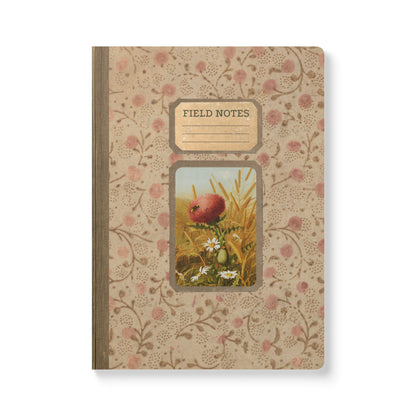 Bee & Thistle Vintage Field Notes | Softcover Journal with Inside Illustrations