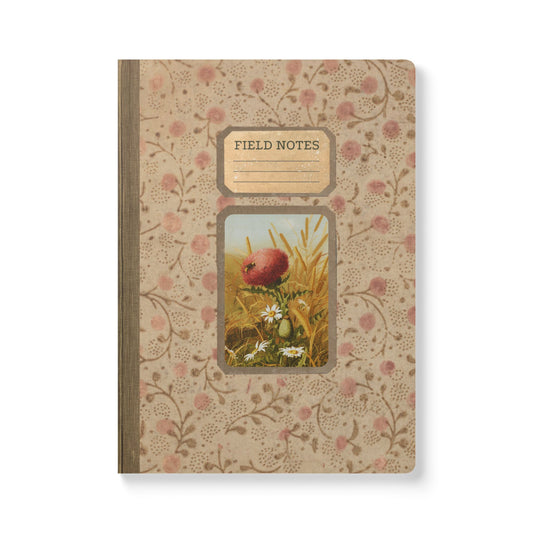 Bee & Thistle Vintage Field Notes | Softcover Journal with Inside Illustrations
