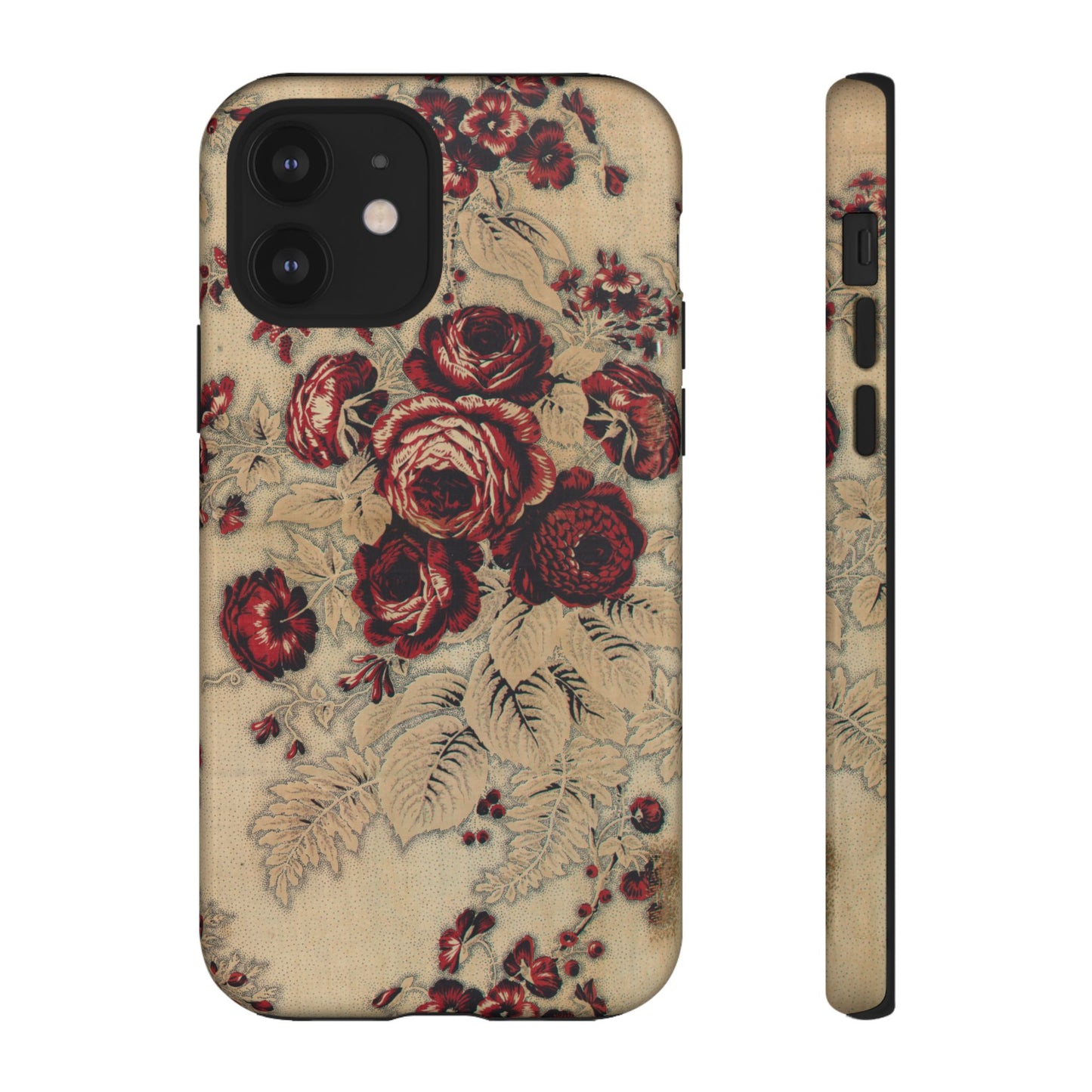 Red Roses Vintage iPhone Case