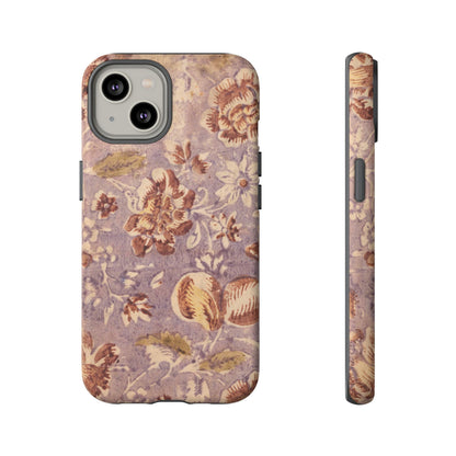 Vintage Lavender & Rose Fruit & Floral iPhone Case