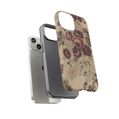 Red Roses Vintage iPhone Case