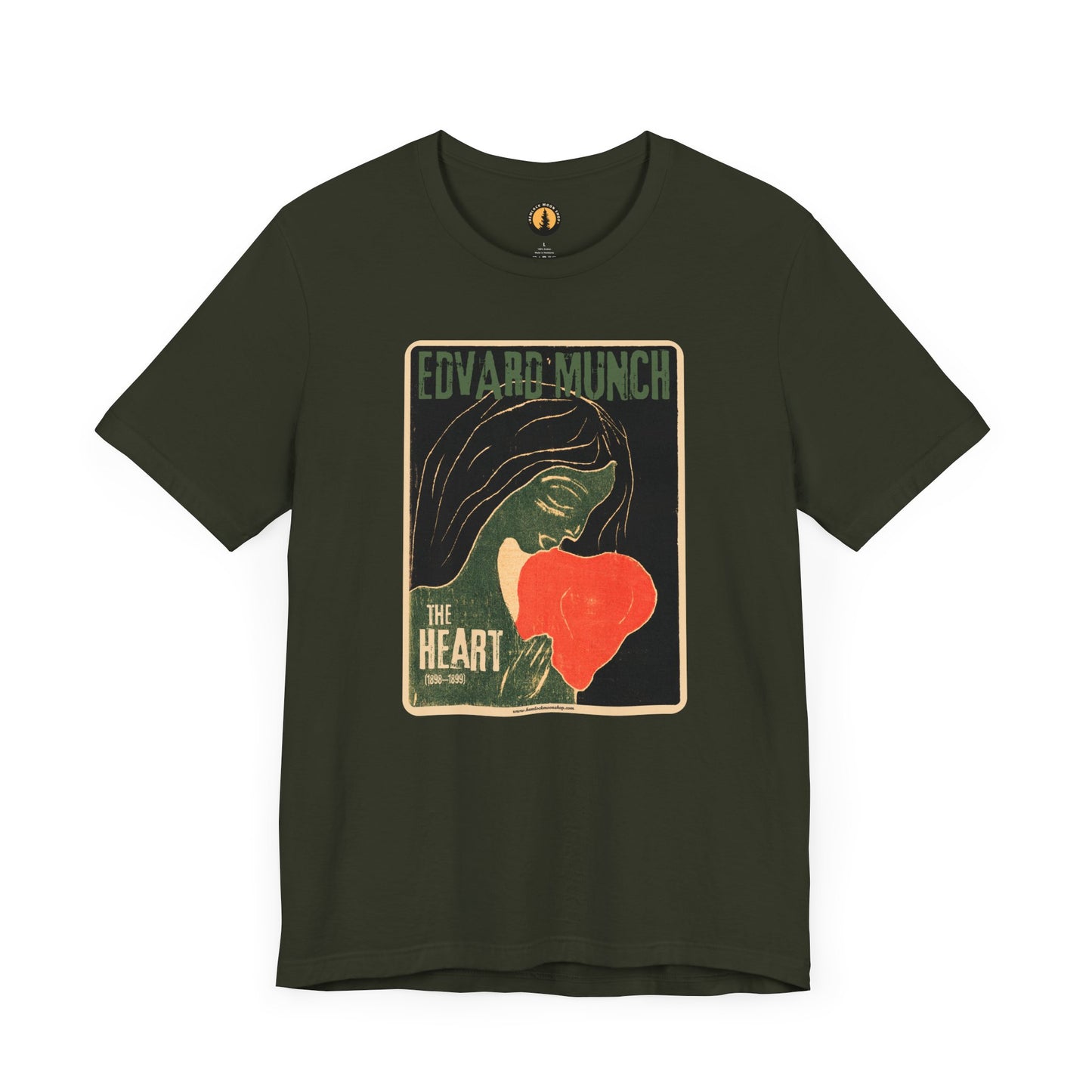 Edvard Munch Heart Tee