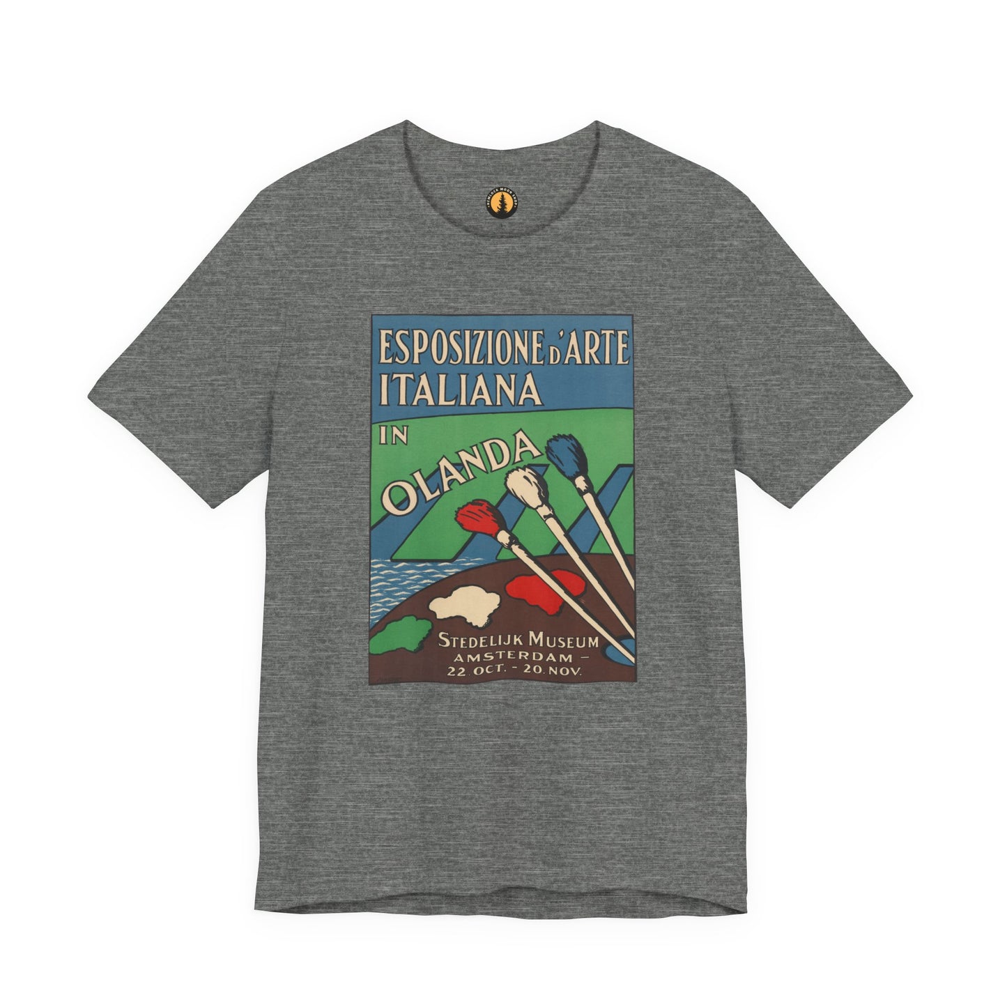 Amsterdam Art Exhibition Antique Poster Tee