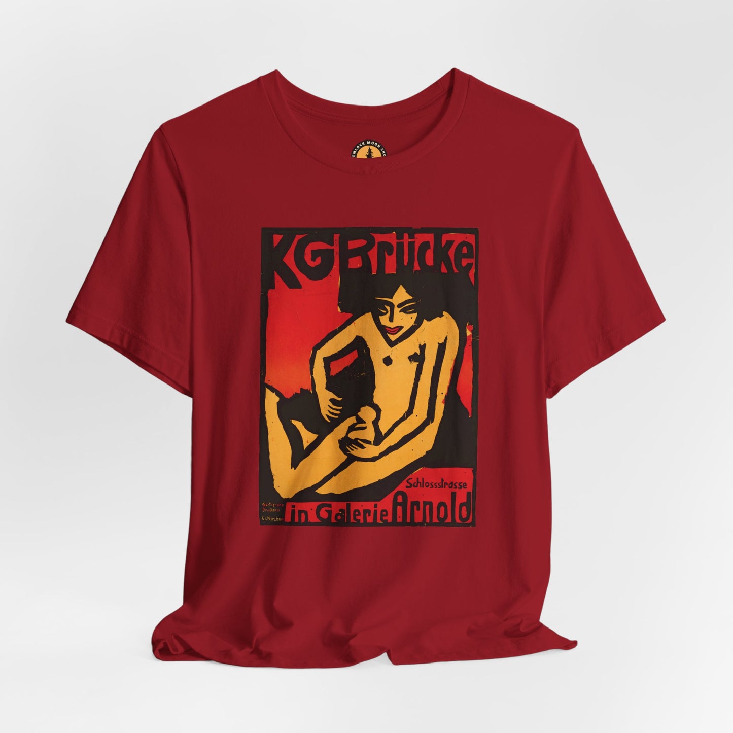 Die Brücke German Expressionism Art Tee | Ernst Ludwig Kirchner