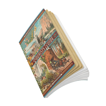 California Vintage Tourist Guide | Softcover Journal with Inside Illustrations