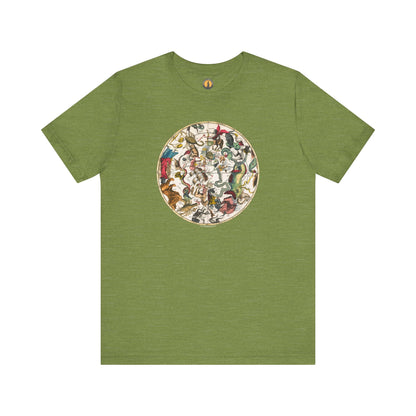 Southern Constellations Antique Map Tee