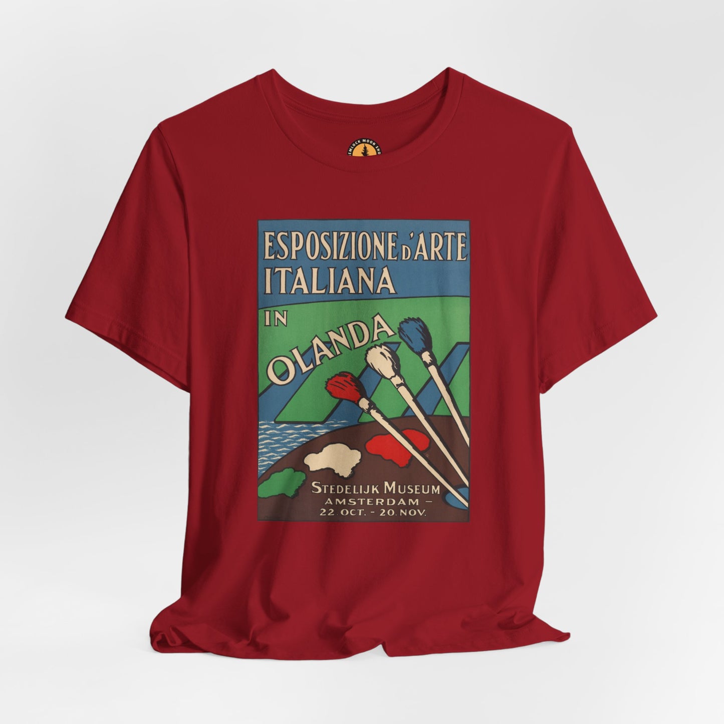 Amsterdam Art Exhibition Antique Poster Tee
