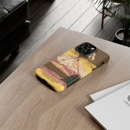 Lassen Volcanic National Park Retro iPhone Case