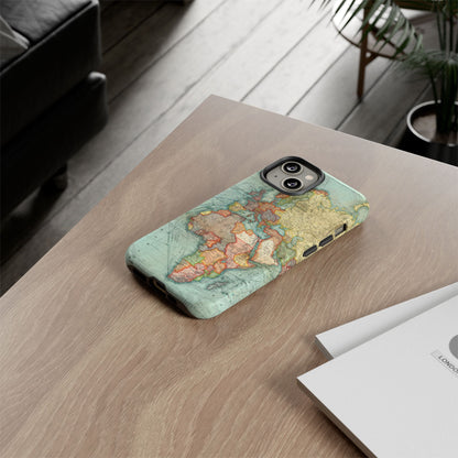 World Map iPhone Case