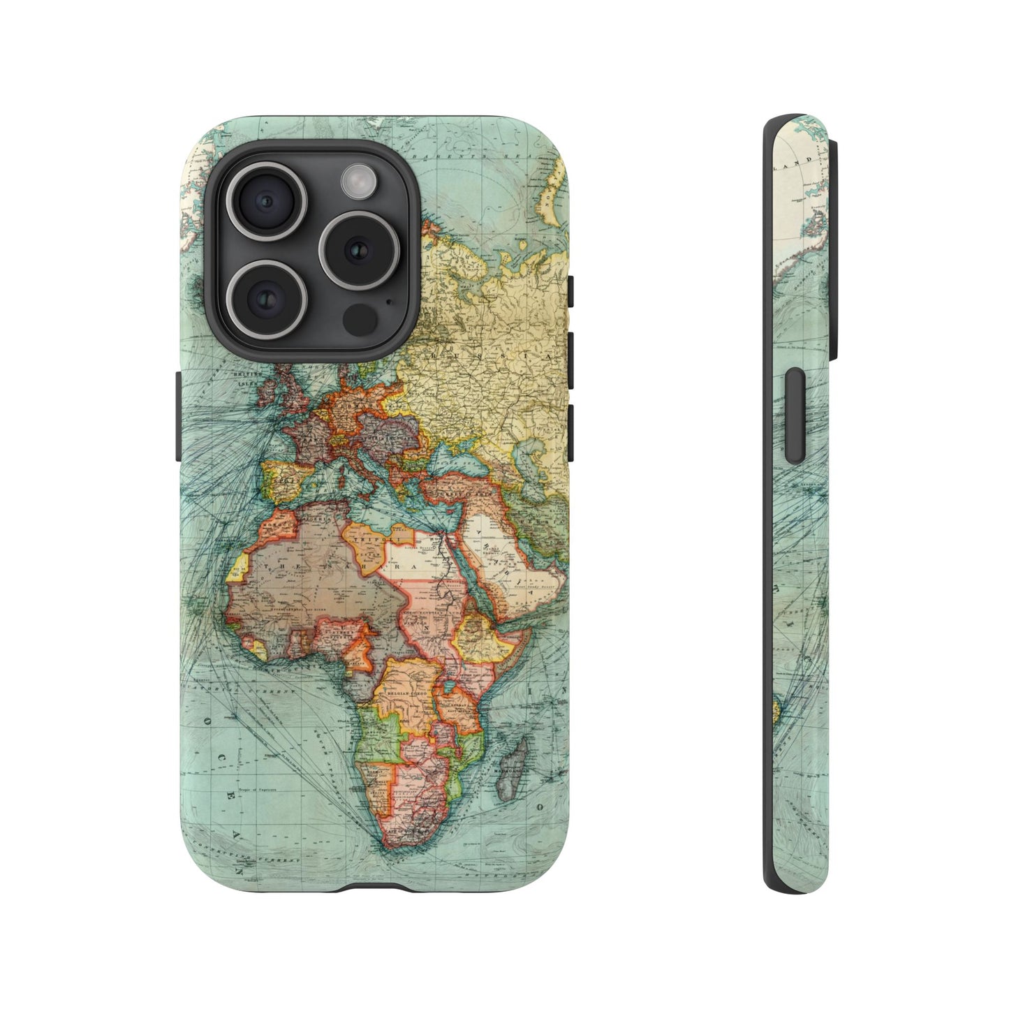 World Map iPhone Case