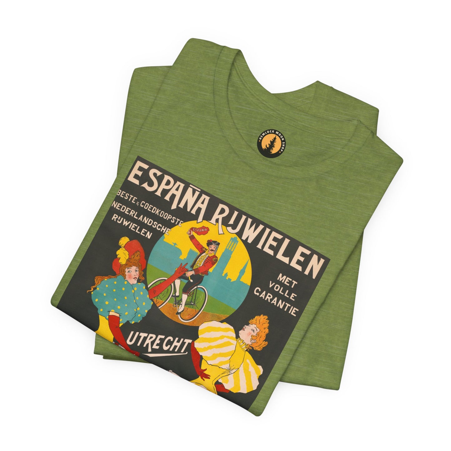 Retro Dutch Bicycle Tee | España Rijwielen Poster (1912)