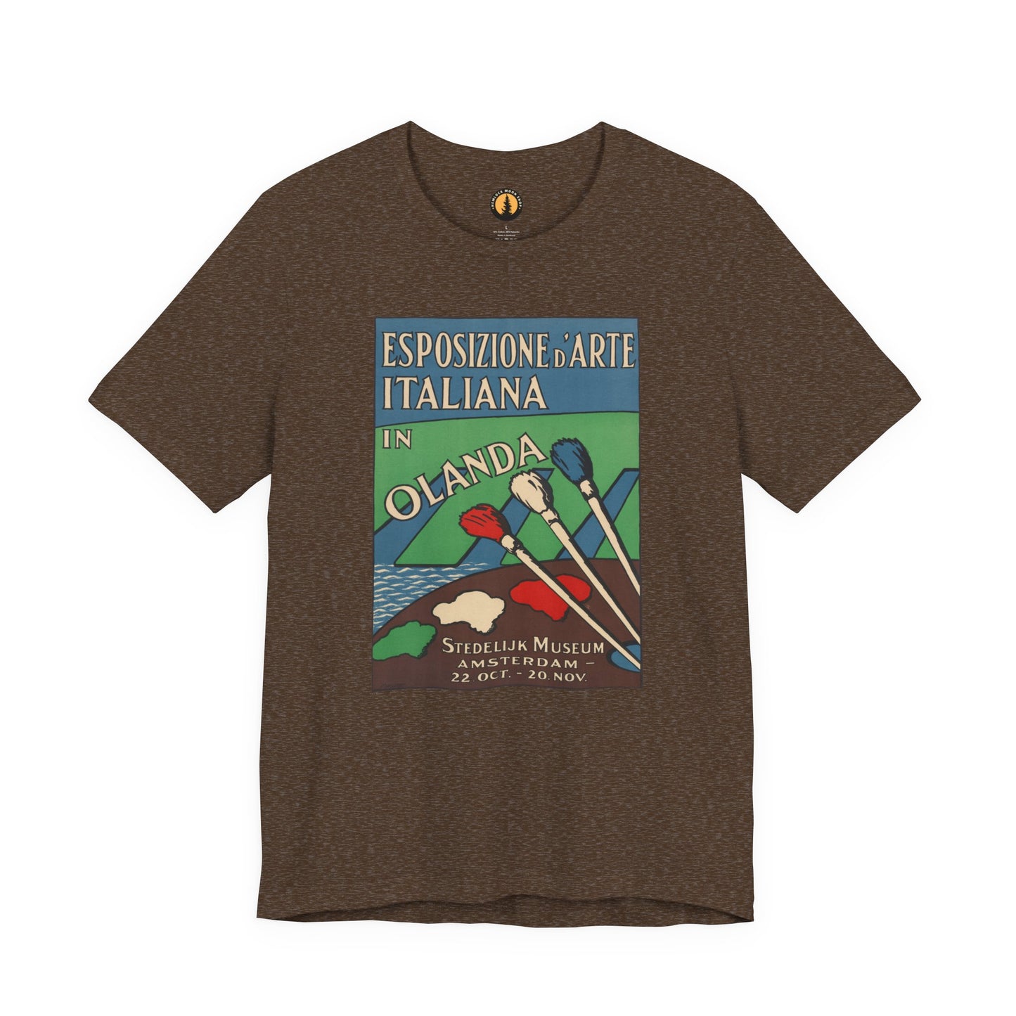 Amsterdam Art Exhibition Antique Poster Tee
