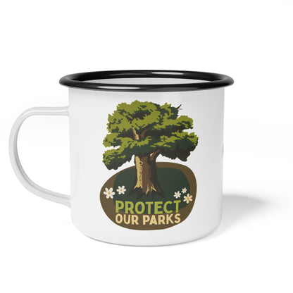 Protect Our Parks | Enamel Campfire Cup