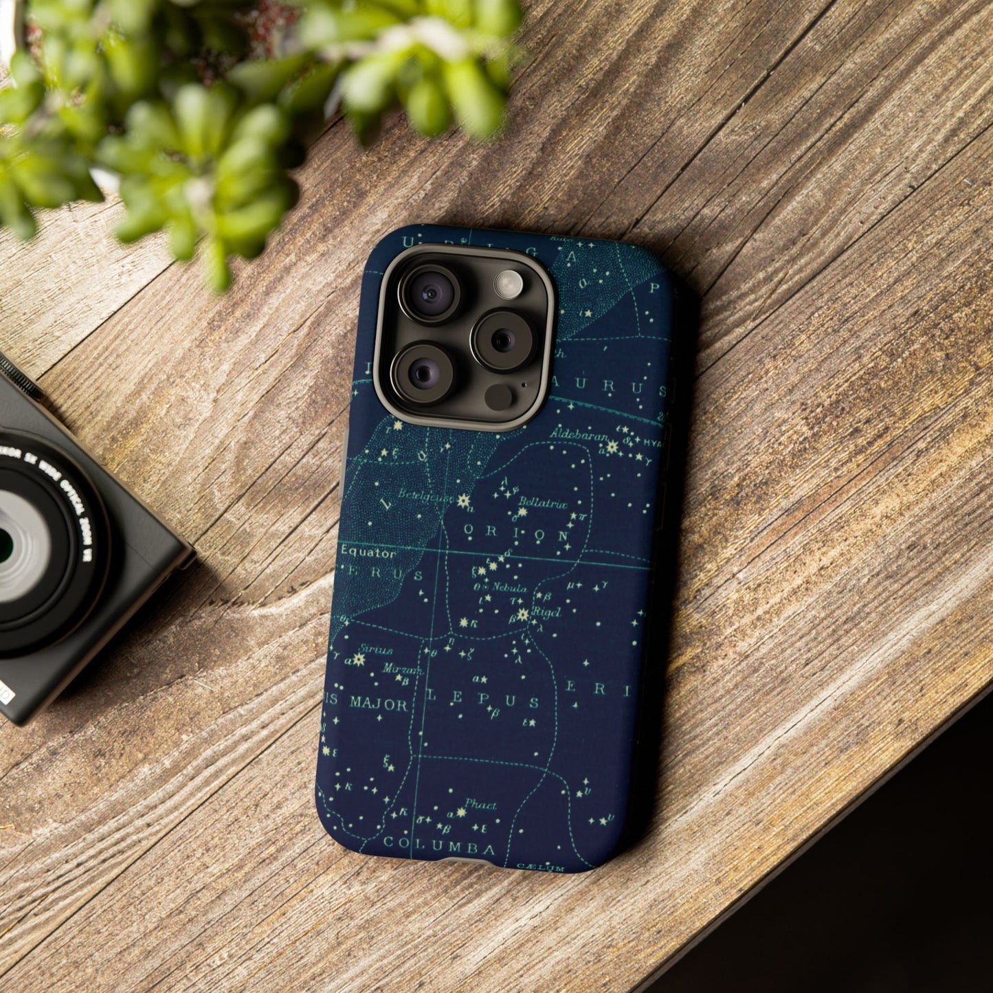 Stargazer Orion iPhone Case | Vintage Constellations Map