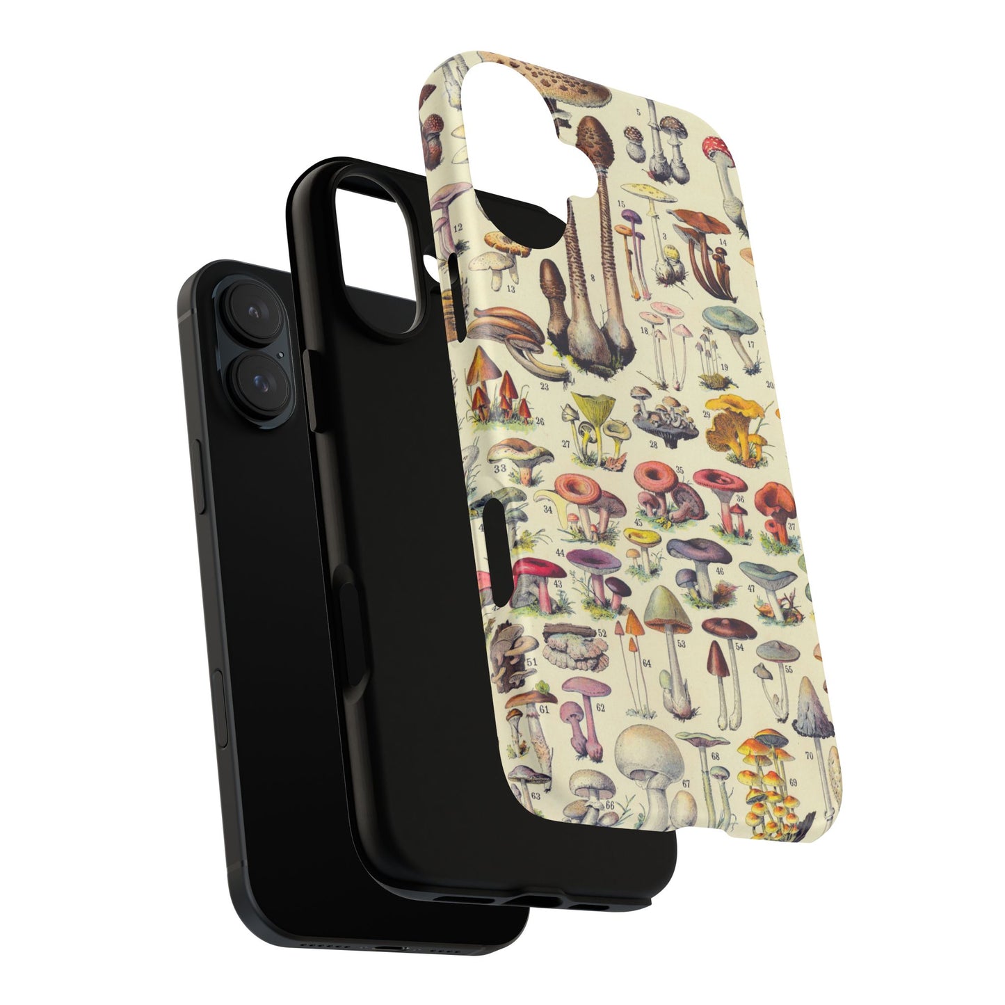 Antique Forager Fungi iPhone Case
