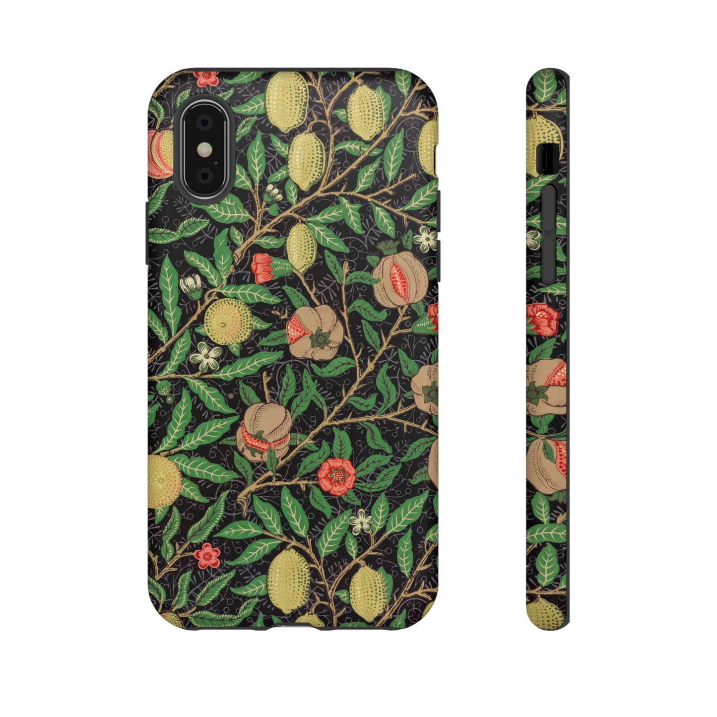 Pomegranate Pattern Antique Arts & Crafts iPhone Case