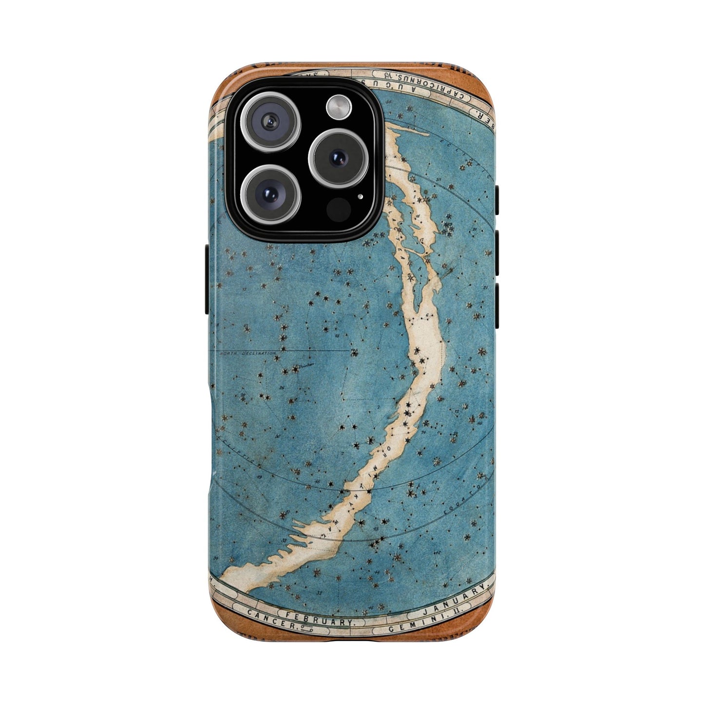 Vintage Star Map Celestial iPhone Case