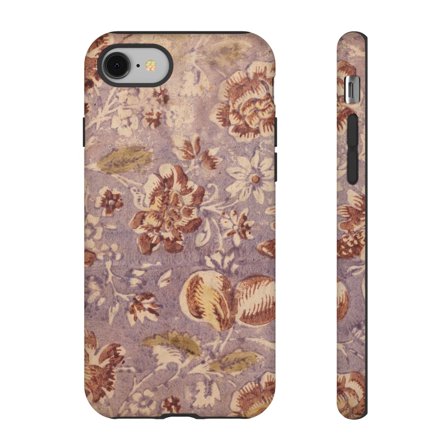 Vintage Lavender & Rose Fruit & Floral iPhone Case