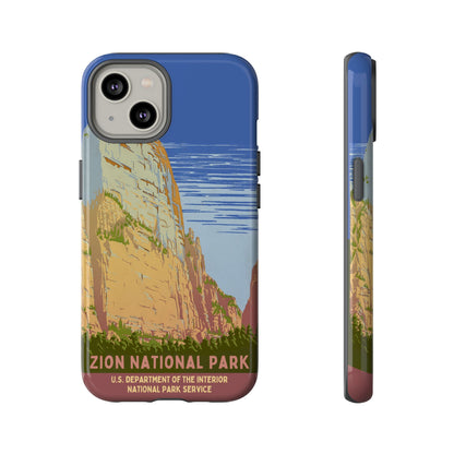 Zion National Park Retro iPhone Case