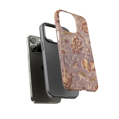 Vintage Lavender & Rose Fruit & Floral iPhone Case