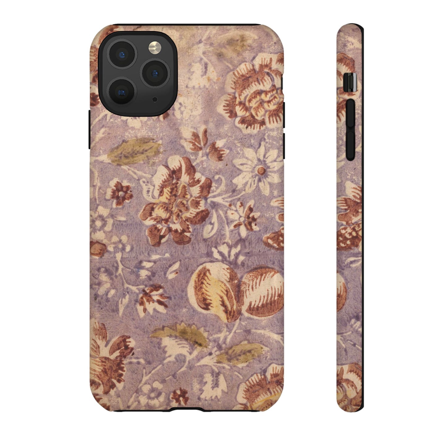 Vintage Lavender & Rose Fruit & Floral iPhone Case