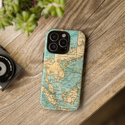 South China Sea Antique Map iPhone Case
