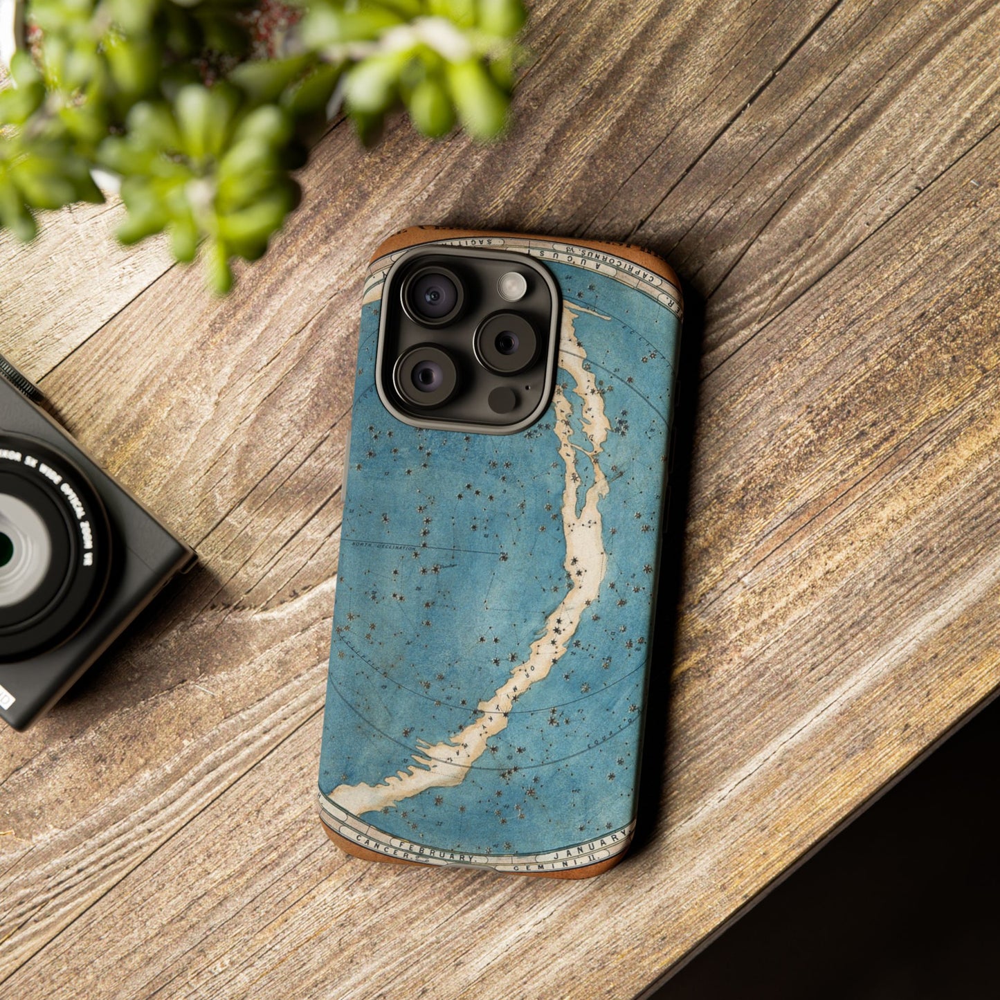 Vintage Star Map Celestial iPhone Case