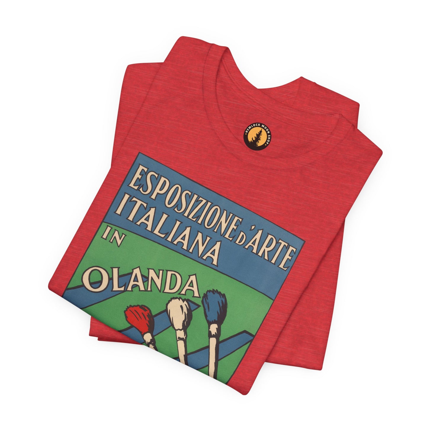 Amsterdam Art Exhibition Antique Poster Tee