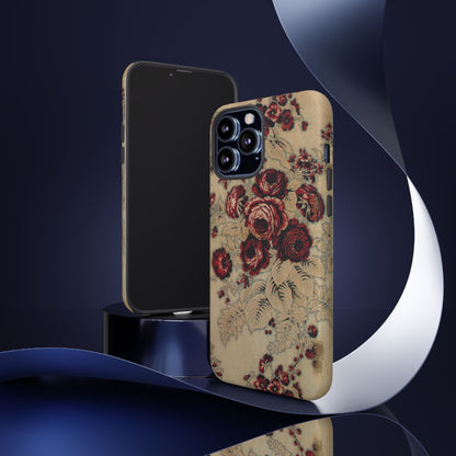Red Roses Vintage iPhone Case