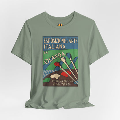 Amsterdam Art Exhibition Antique Poster Tee