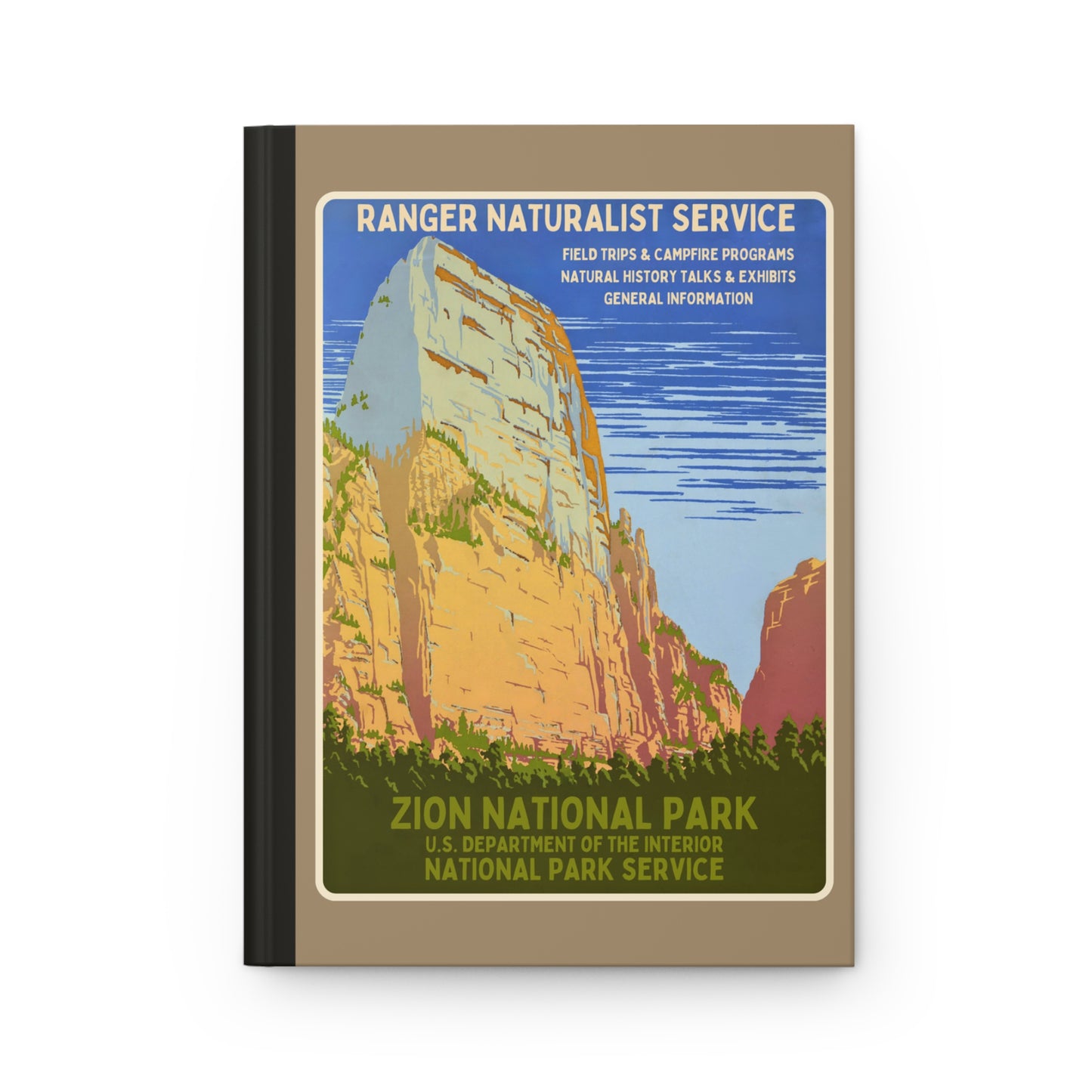 Zion National Park Hardcover Journal