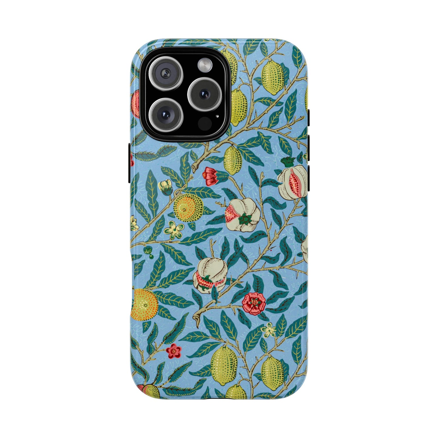 Four Fruits Antique Arts & Crafts iPhone Case