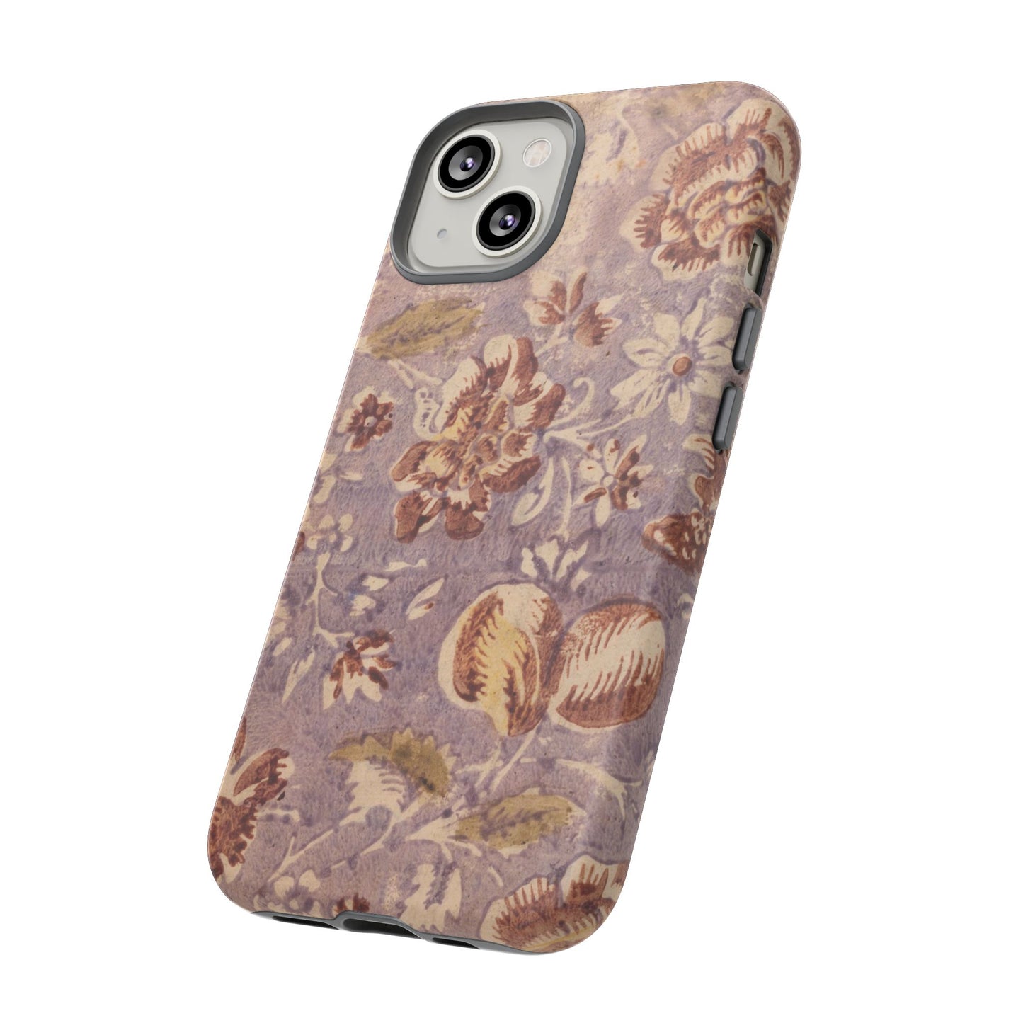 Vintage Lavender & Rose Fruit & Floral iPhone Case