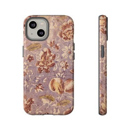 Vintage Lavender & Rose Fruit & Floral iPhone Case