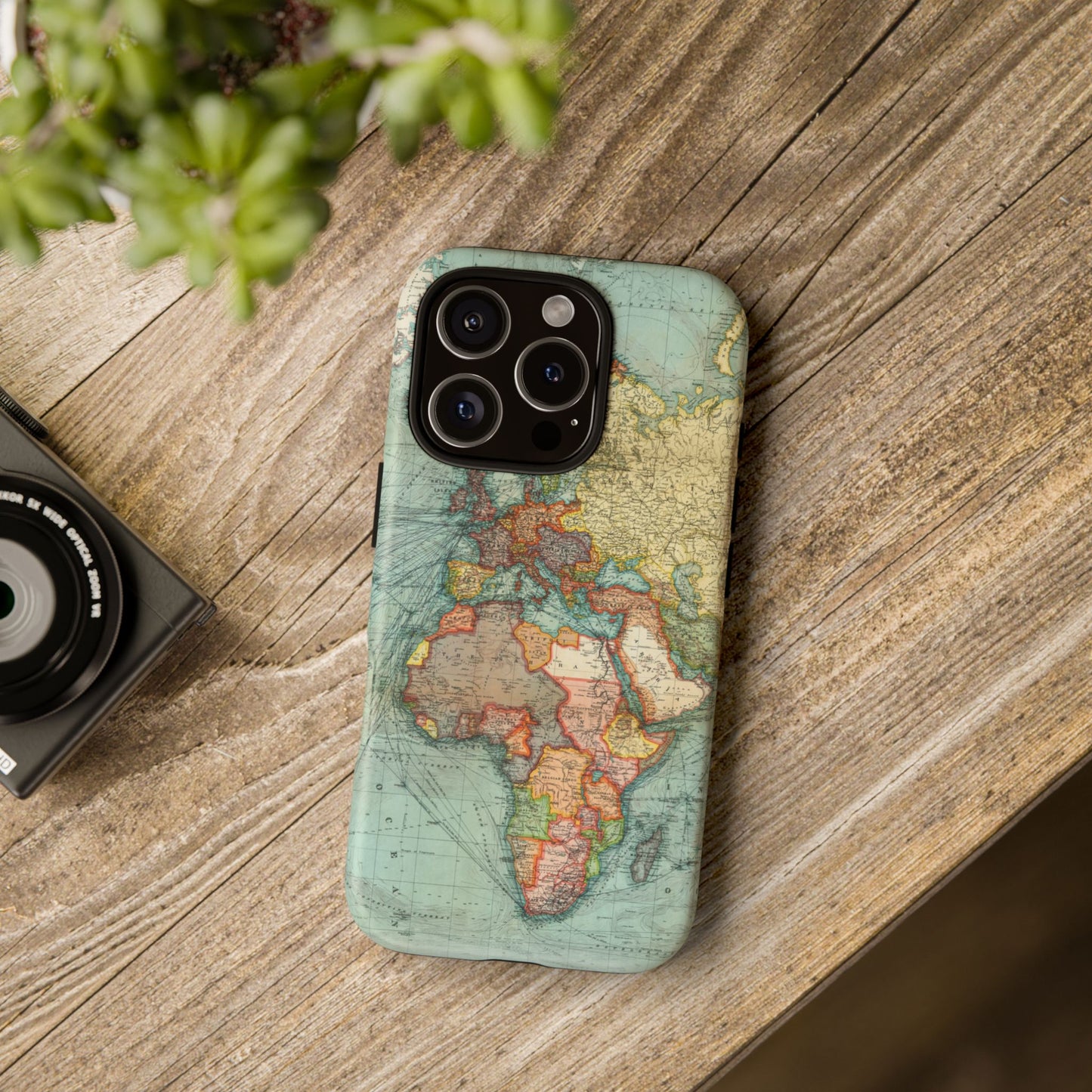 World Map iPhone Case