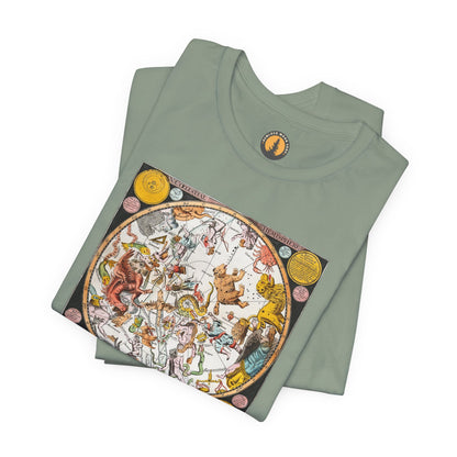 Constellations Vintage Star Map Tee