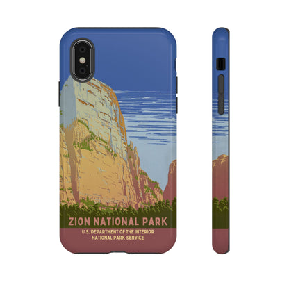 Zion National Park Retro iPhone Case
