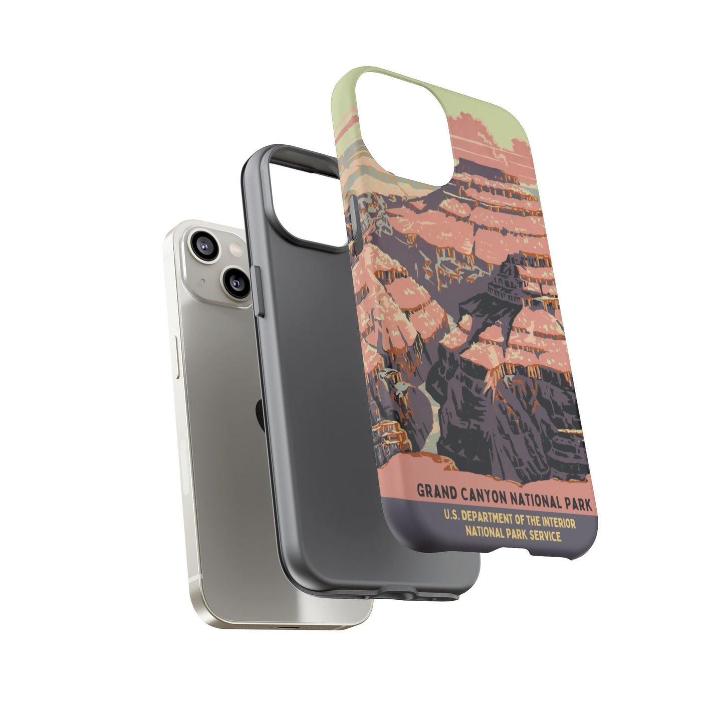 Grand Canyon National Park Retro iPhone Case