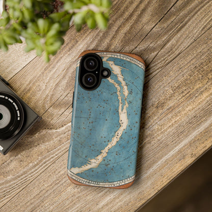 Vintage Star Map Celestial iPhone Case