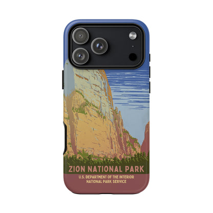 Zion National Park Retro iPhone Case