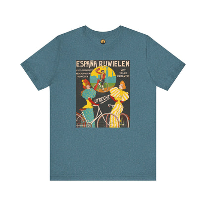 Retro Dutch Bicycle Tee | España Rijwielen Poster (1912)