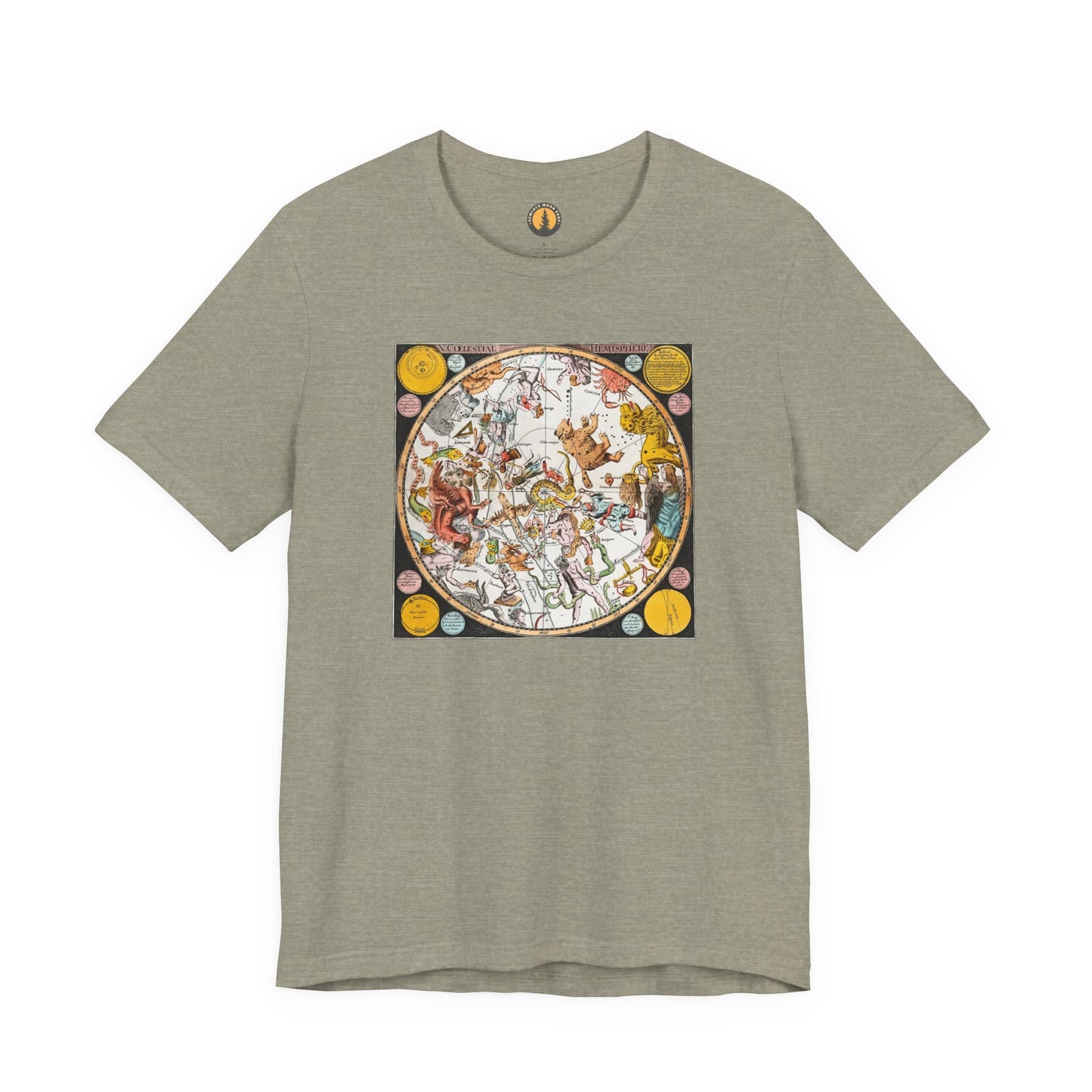 Constellations Vintage Star Map Tee