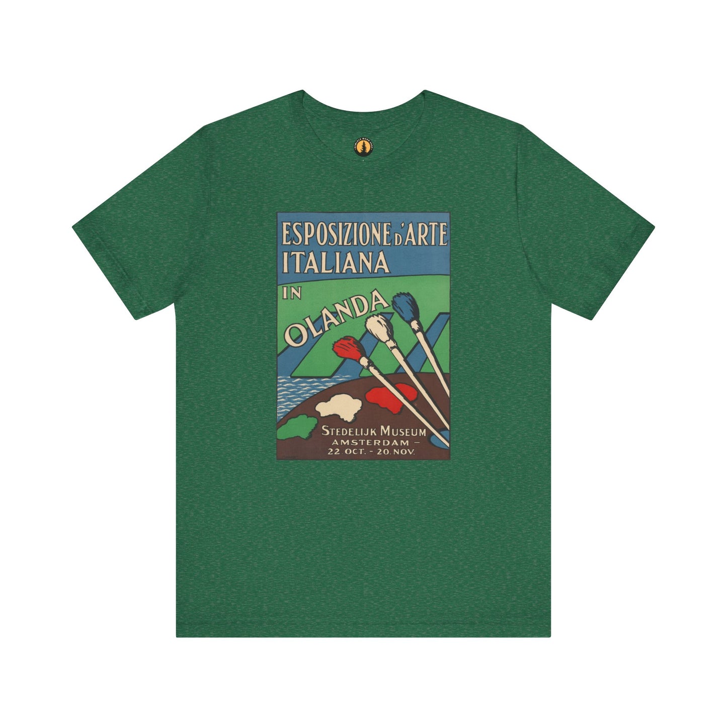 Amsterdam Art Exhibition Antique Poster Tee